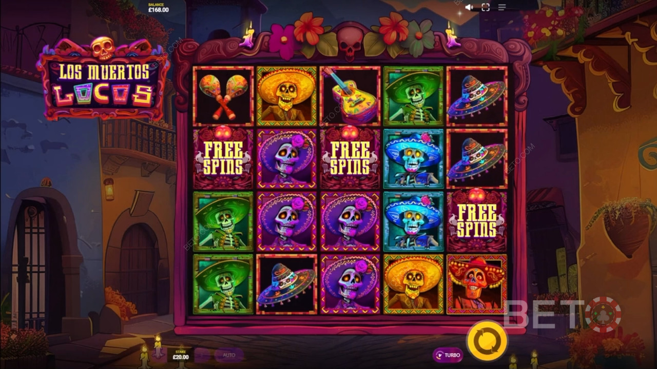 Los Muertos Locos felülvizsgálata BETO Slots által