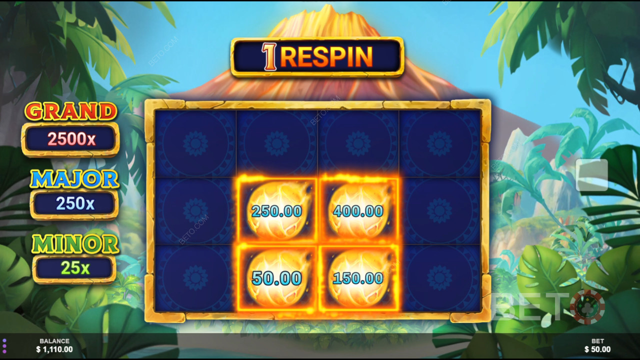 Lava Fortunes Hold N Spin felülvizsgálata a BETO Slots által