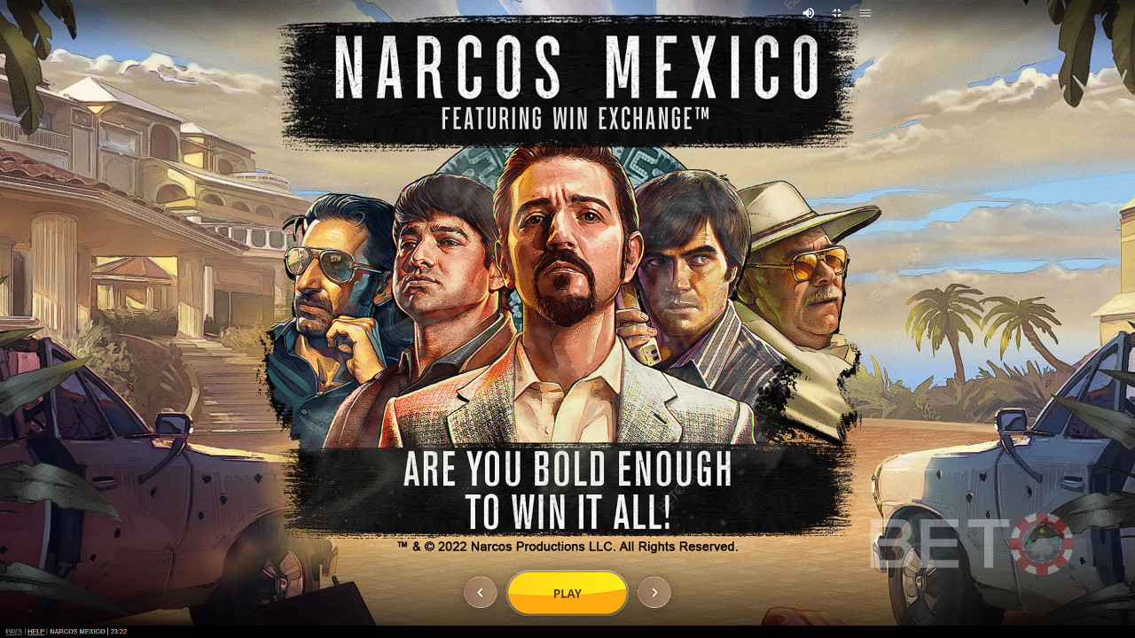Lépj be a Narcos Mexikó világába és élvezd a hatalmas nyereményeket