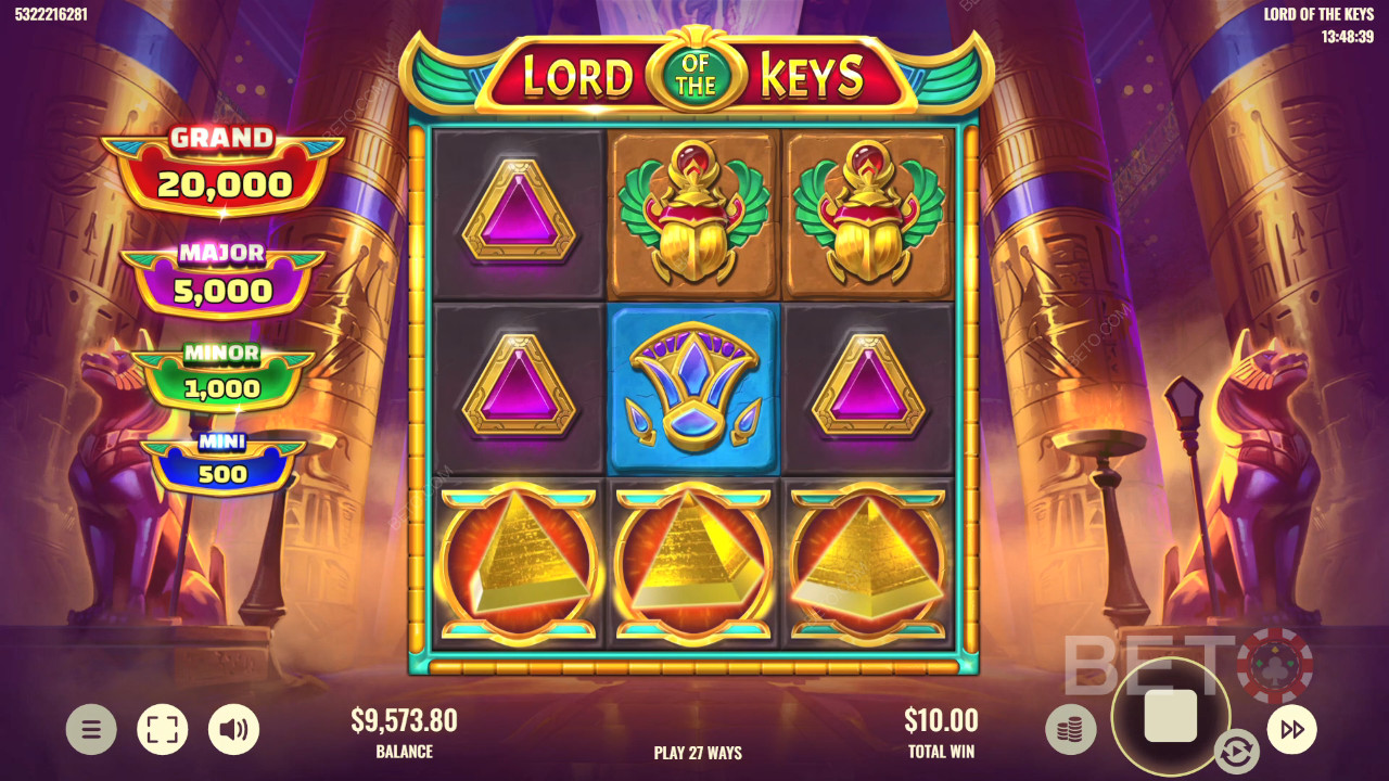 Lord of the Keys felülvizsgálata a BETO Slots által