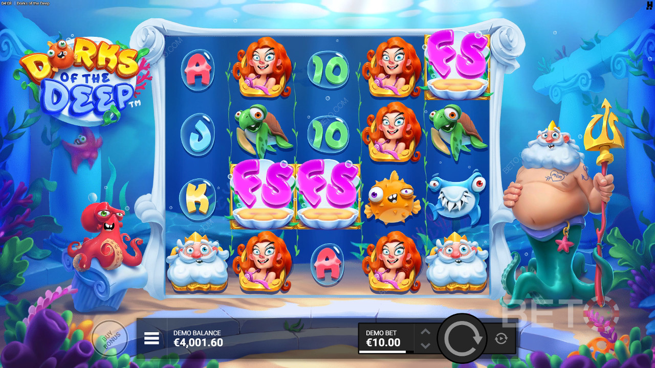 Dorks of the Deep felülvizsgálata a BETO Slots által