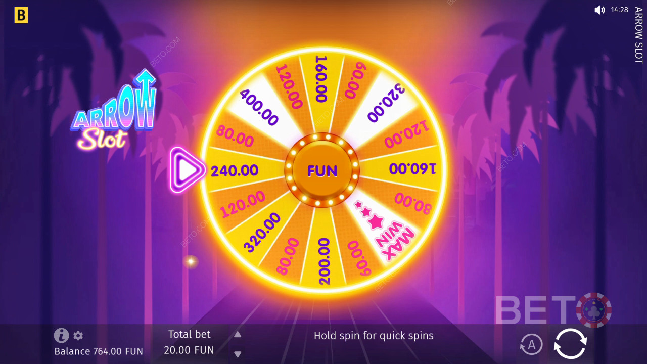 Arrow Slot felülvizsgálata a BETO Slots által