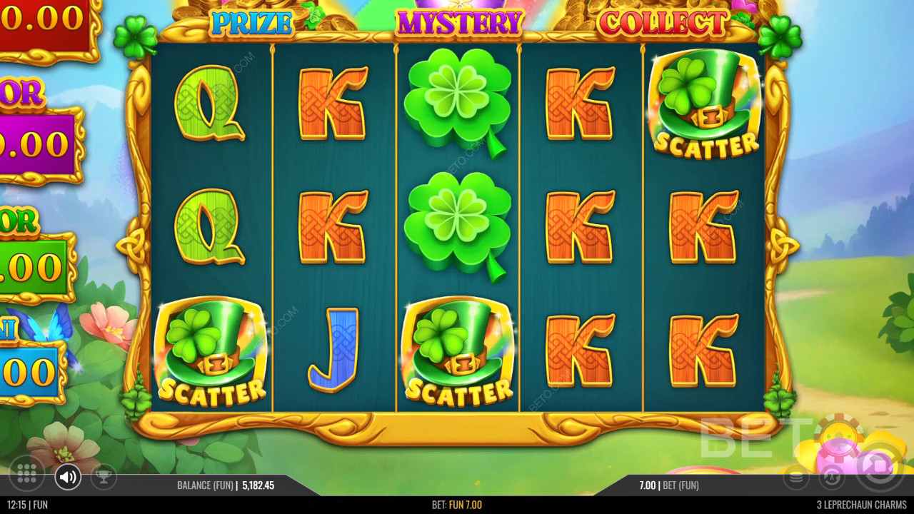3 Leprechaun Charms felülvizsgálata BETO Slots által