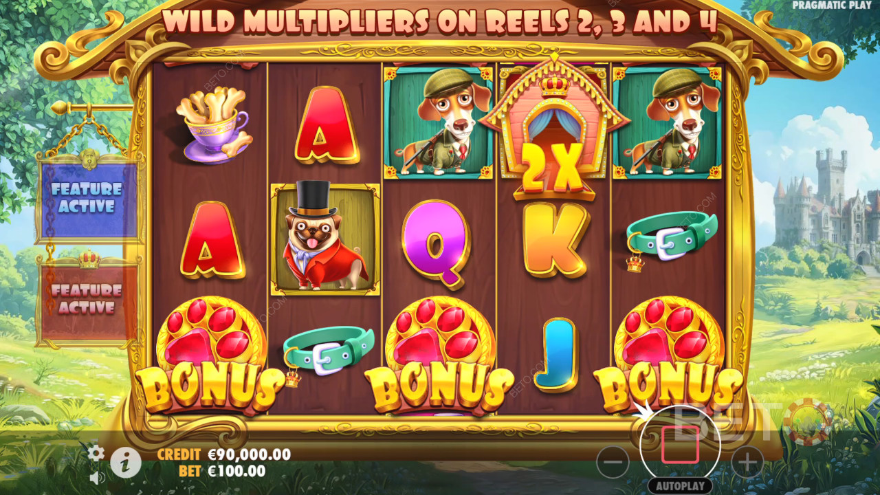 The Dog House Royal Hunt felülvizsgálata a BETO Slots által