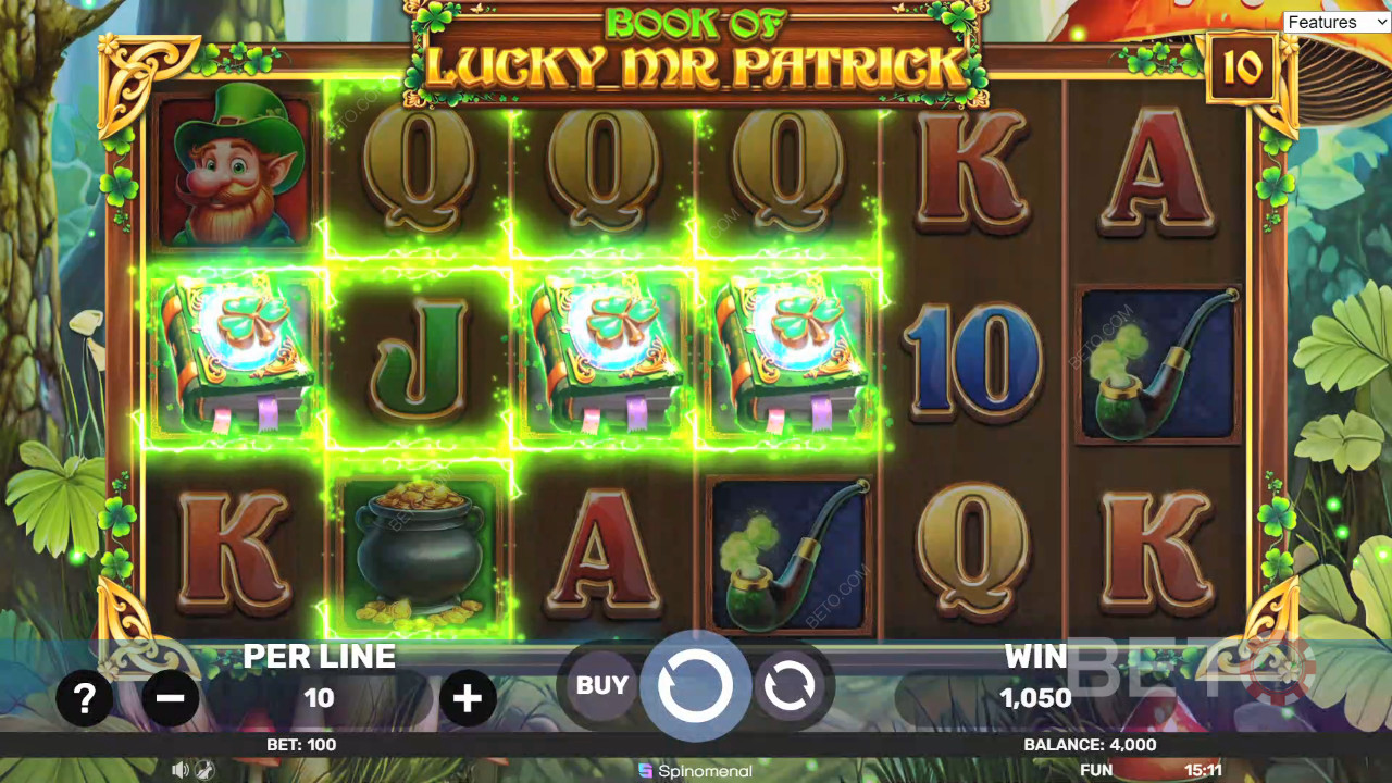 Book of Lucky Mr Patrick felülvizsgálata BETO Slots által