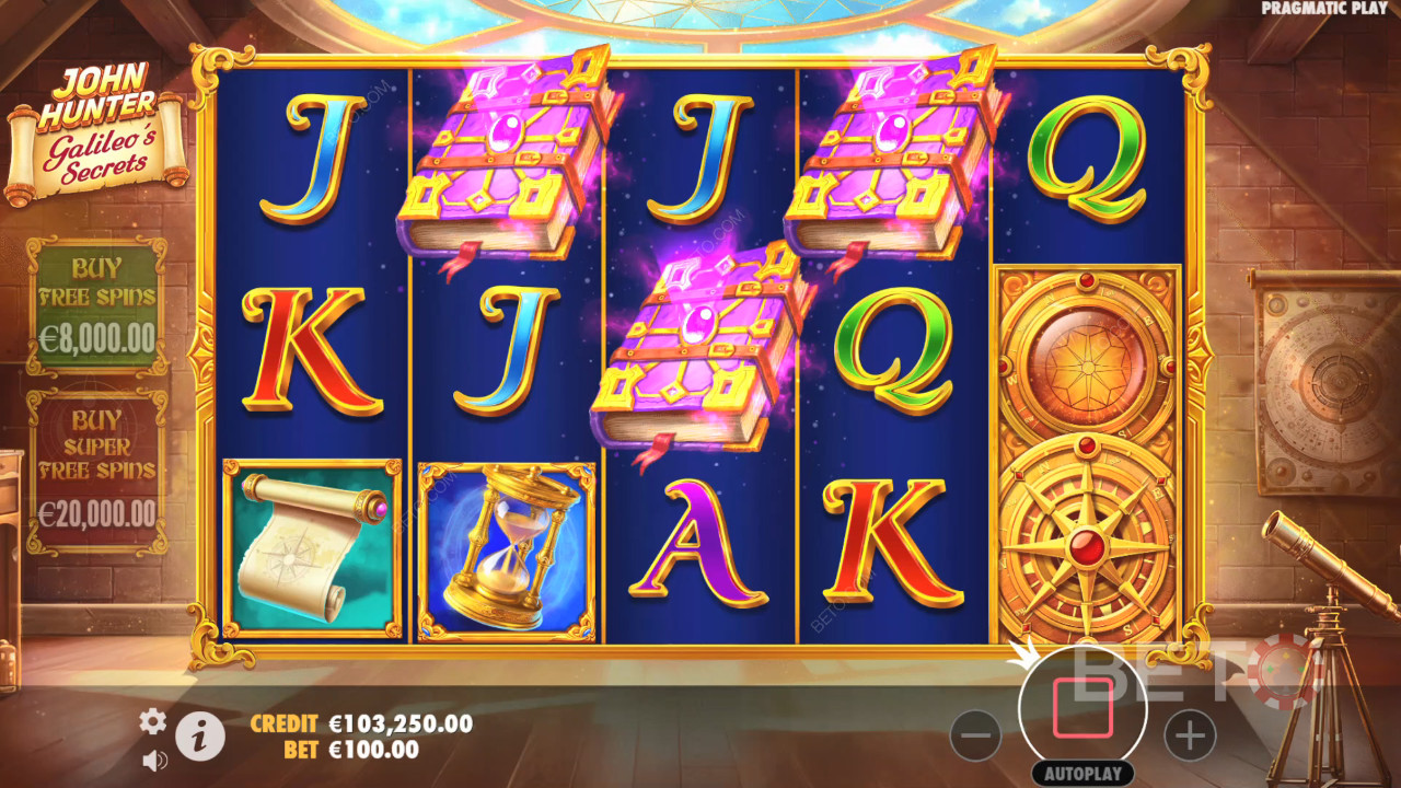 John Hunter és Galileo titkai felülvizsgálata BETO Slots által