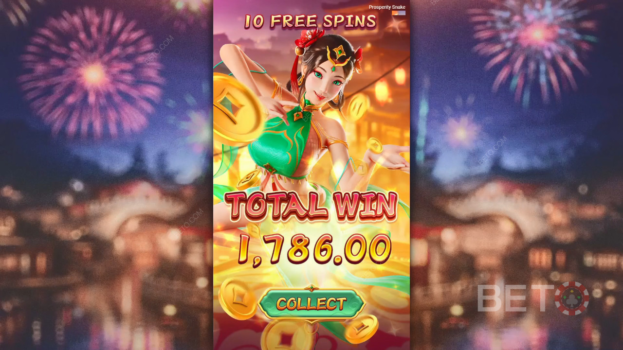 Nyerd meg téted 5000-szeresét a Prosperity Snake nyerőgépen!