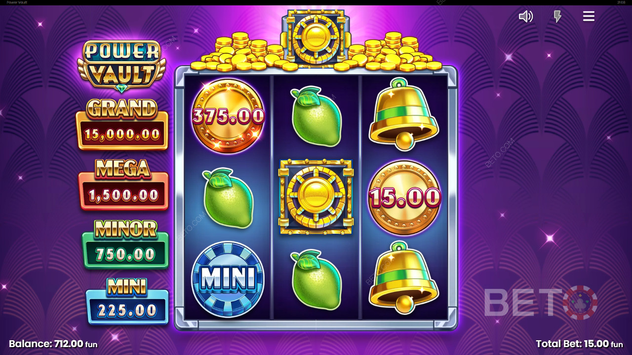Power Vault felülvizsgálata a BETO Slots által