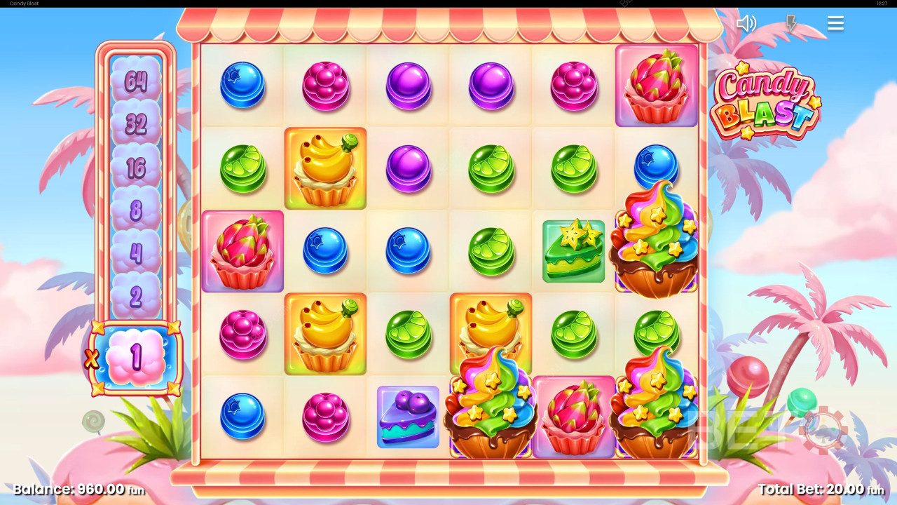 Candy Blast felülvizsgálata BETO Slots által