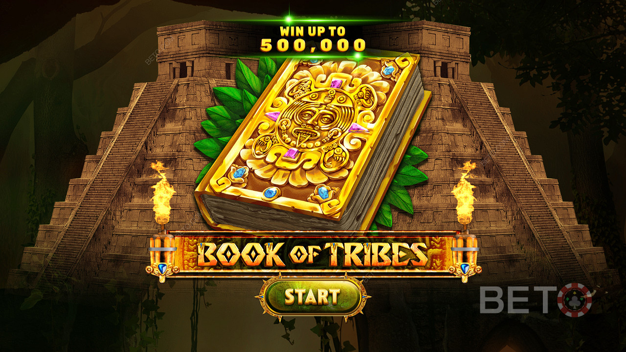 Nyerje meg tétje akár 5,000-szeresét a Book of Tribes online nyerőgépen