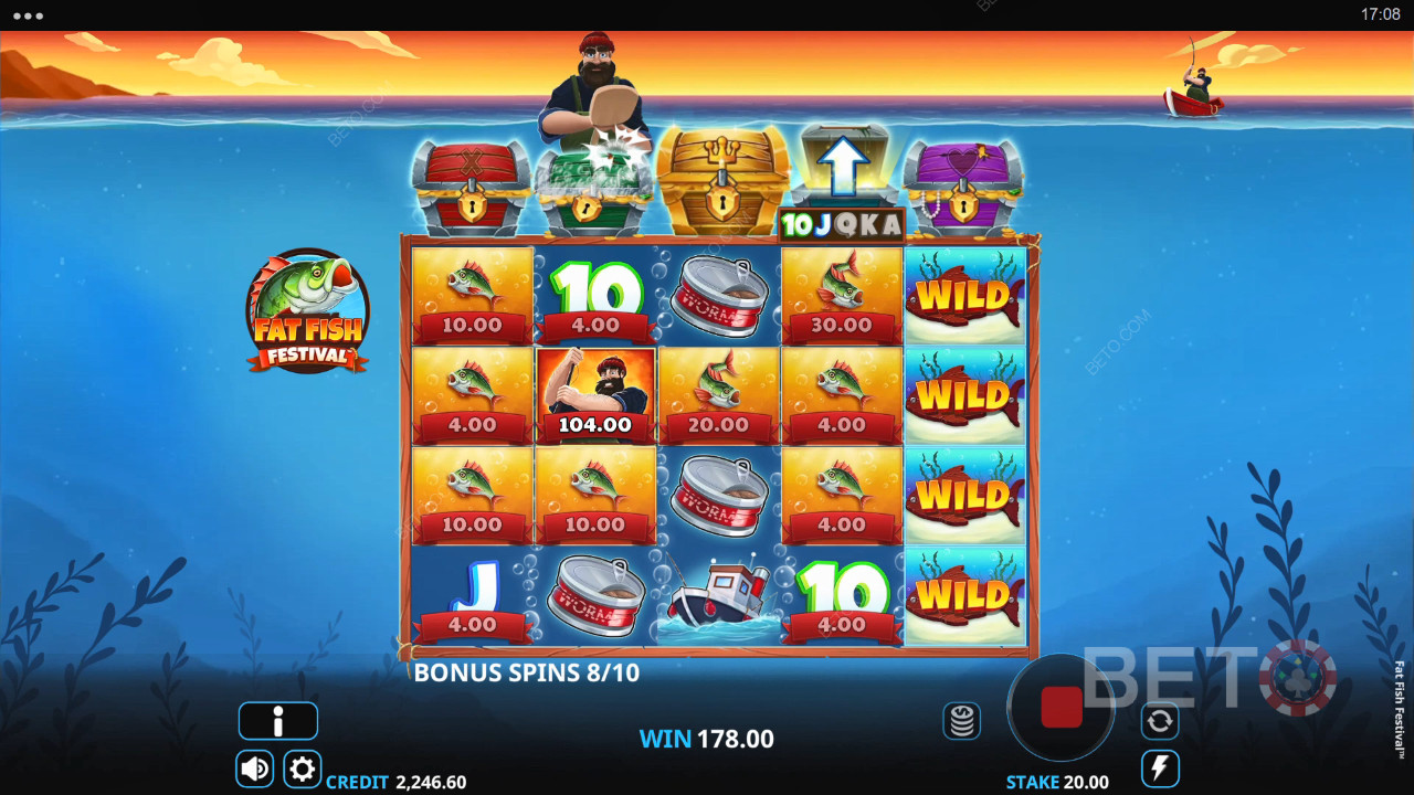 Fat Fish Festival felülvizsgálata a BETO Slots által