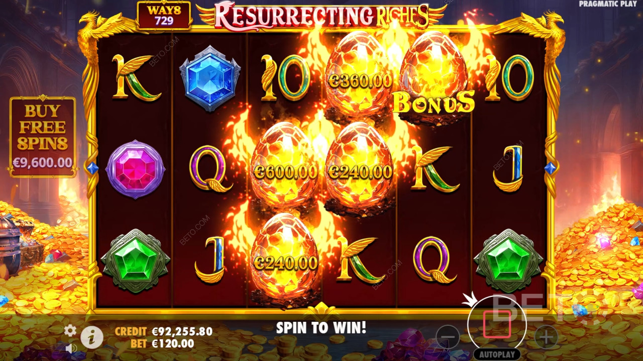 Resurrecting Riches felülvizsgálata BETO Slots által