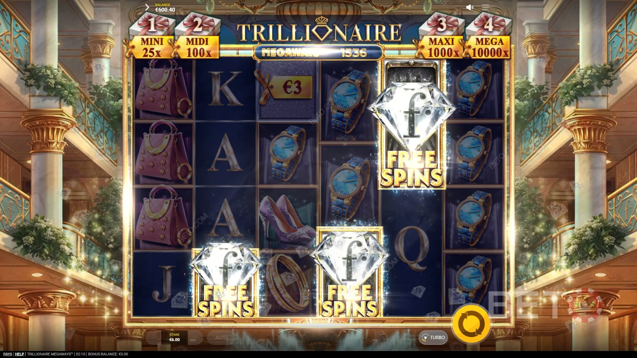 Trillionaire Megaways felülvizsgálata BETO Slots által