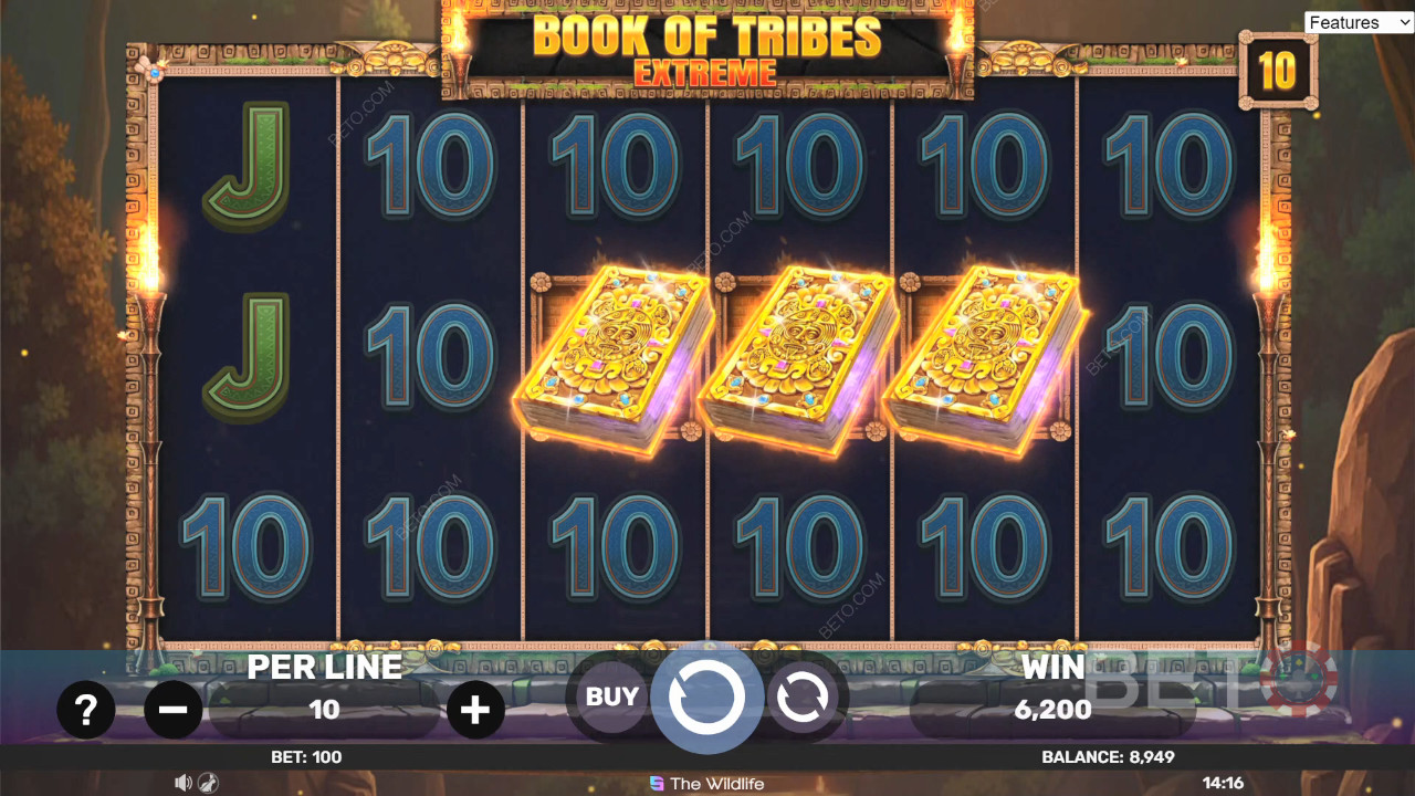 Book of Tribes Extreme felülvizsgálata a BETO Slots által