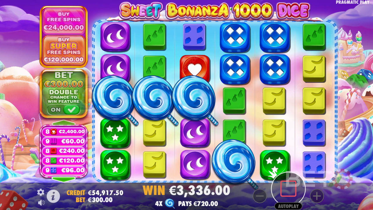 Sweet Bonanza 1000 Dice felülvizsgálata BETO Slots által