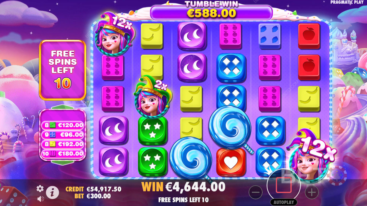 Téma és design: Candy World