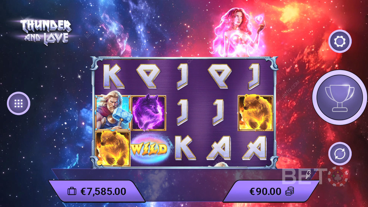 Thunder and Love felülvizsgálata a BETO Slots által