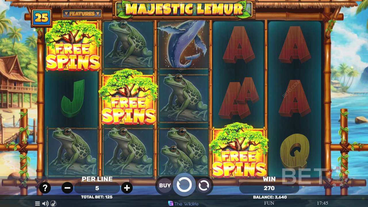 Majestic Lemur felülvizsgálata BETO Slots által