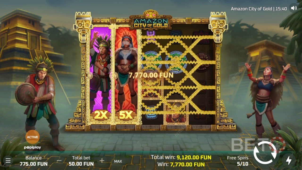 Amazon City of Gold felülvizsgálata BETO Slots által