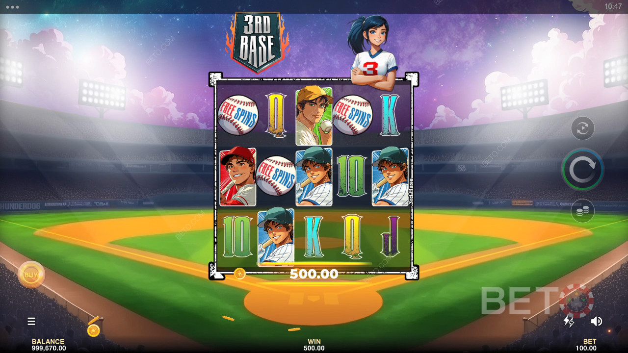 3rd Base felülvizsgálata a BETO Slots által