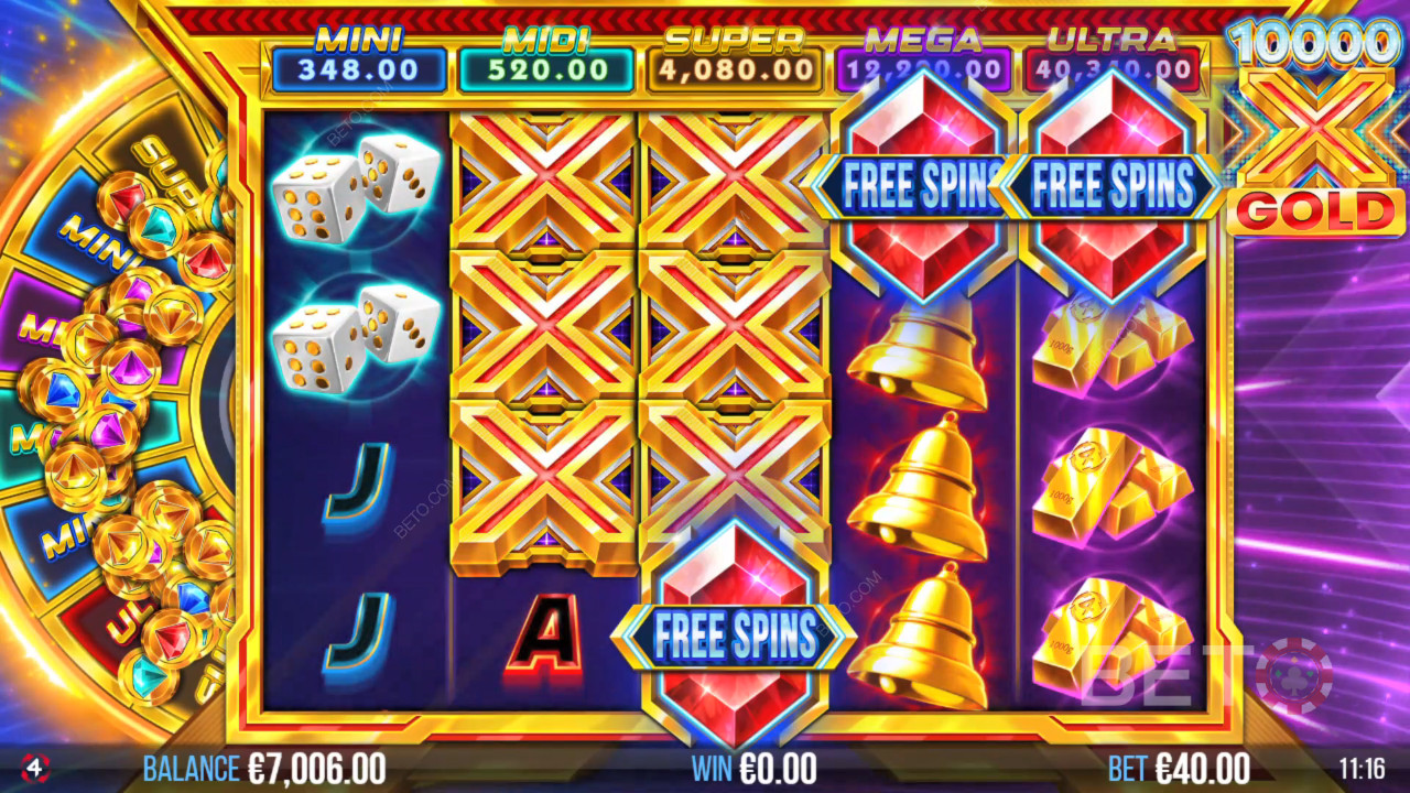 10,000x Gold felülvizsgálata a BETO Slots által