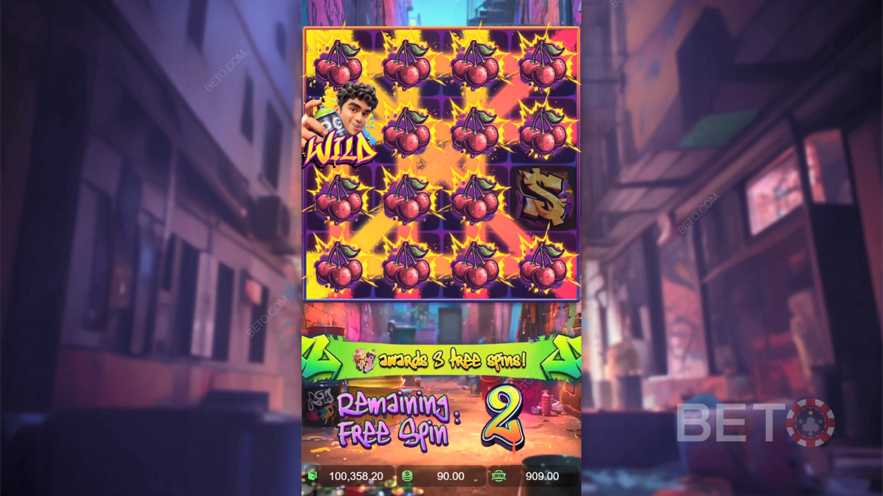 Graffiti Rush felülvizsgálata a BETO Slots által