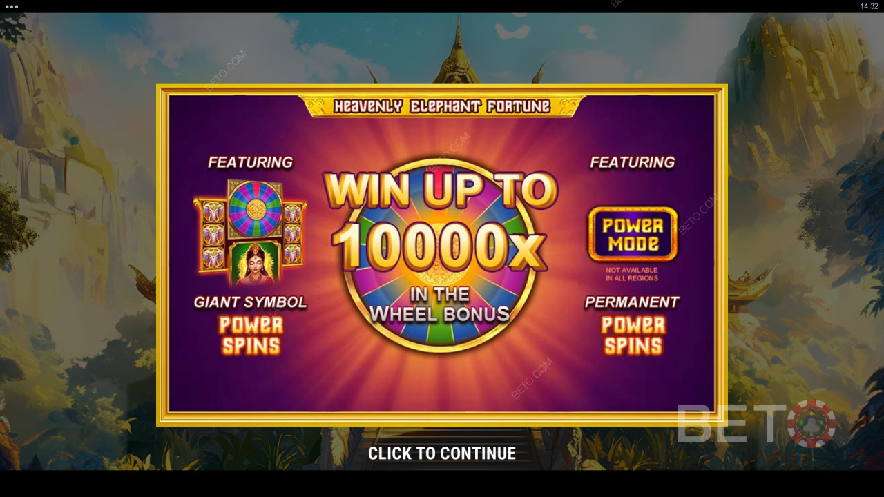 Nyerd meg téted 10,000-szeresét a Heavenly Elephant Fortune online nyerőgépen!