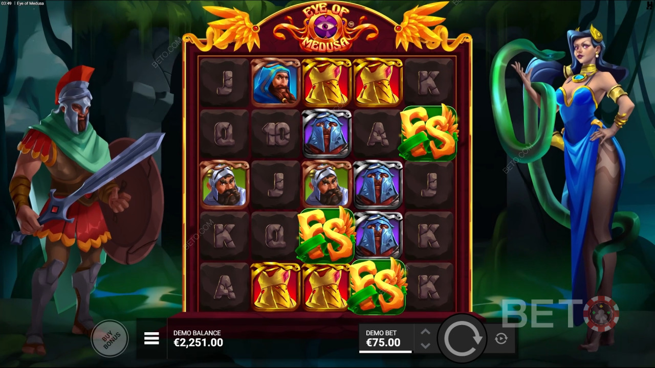 Eye of Medusa felülvizsgálata a BETO Slots által
