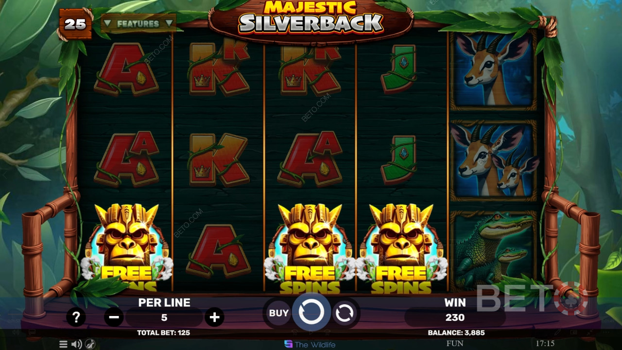 Majestic Silverback felülvizsgálata a BETO Slots által