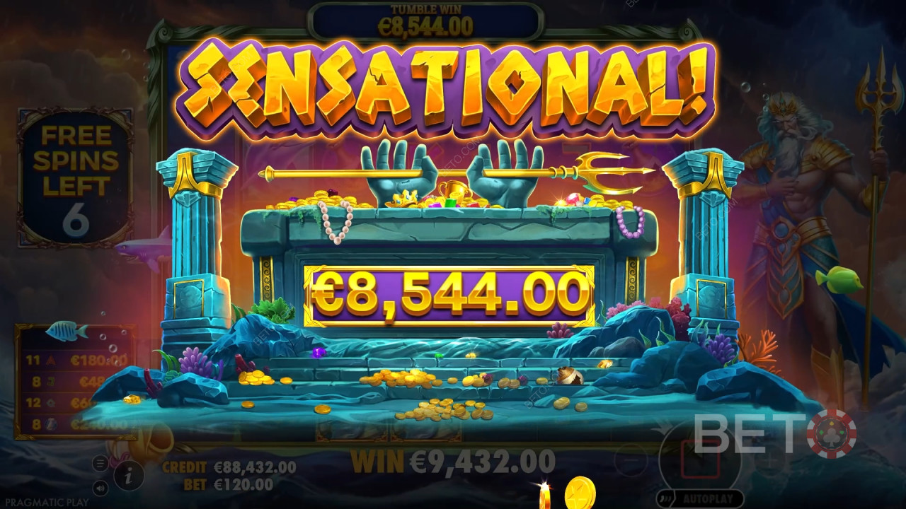 Waves of Poseidon felülvizsgálata BETO Slots által