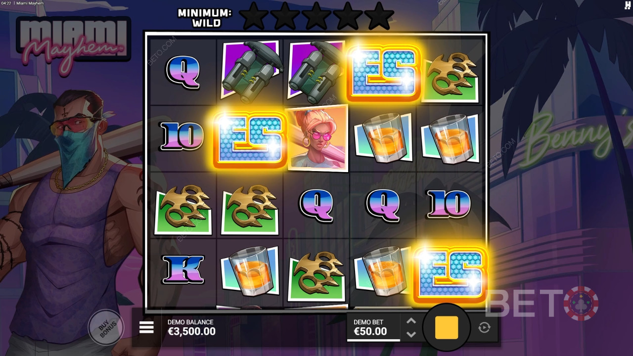 Miami Mayhem felülvizsgálata a BETO Slots által