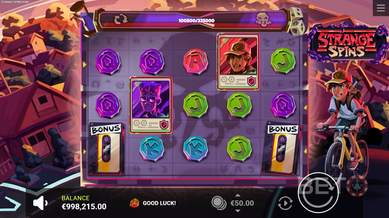 Strange Spins felülvizsgálata BETO Slots által