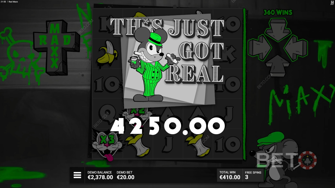 Rad Maxx felülvizsgálata a BETO Slots által