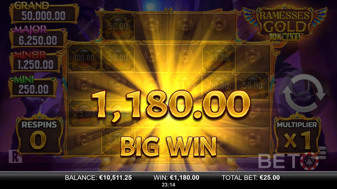 Játsszon Ramesses Gold 10K Ways?