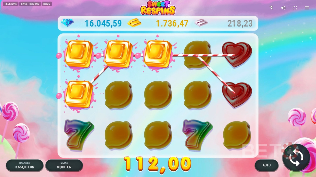 Téma és design: Candyland Delight