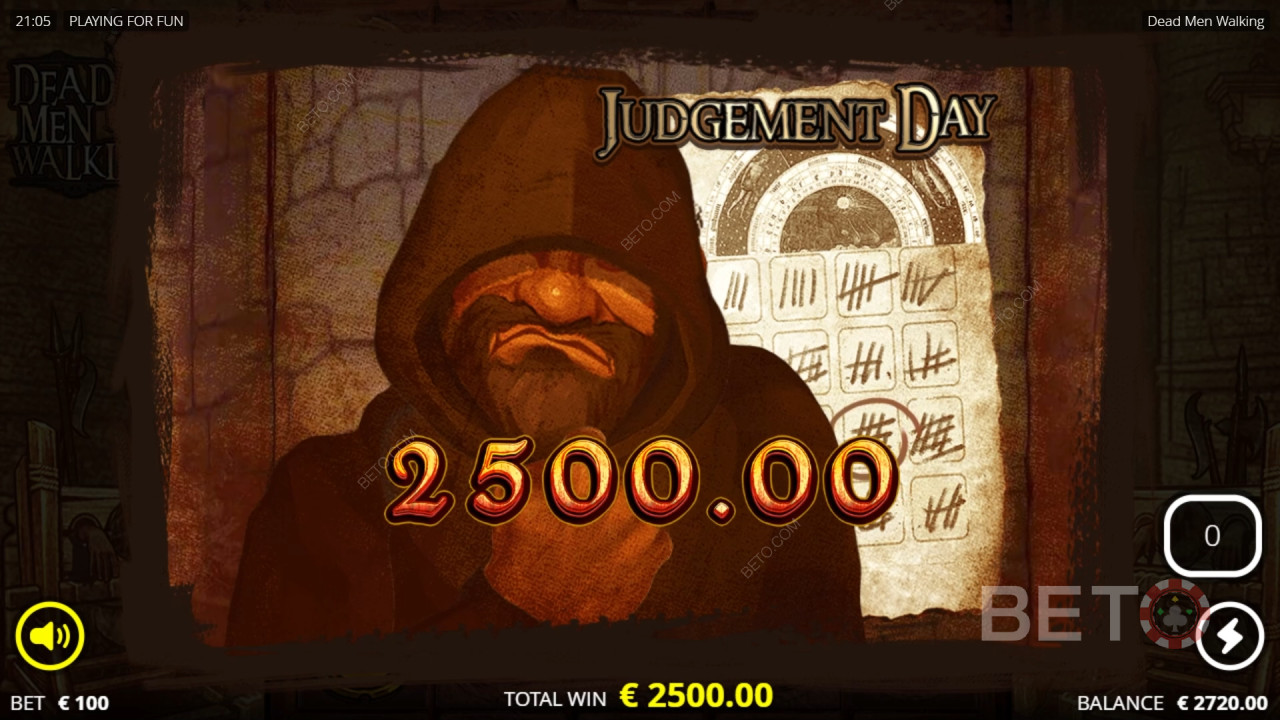 Nyerj 25,313-szoros tétet a Dead Men Walking online nyerőgépen!