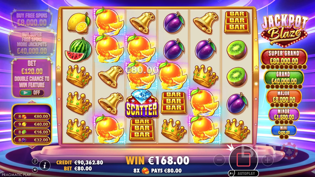 Jackpot Blaze-t kellene játszania?