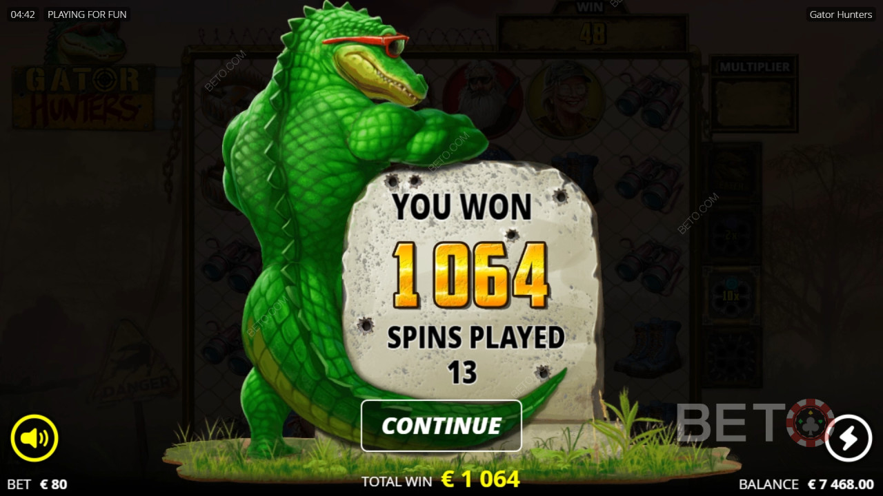 A Gator Hunters játék áttekintése a BETO Slots-tól