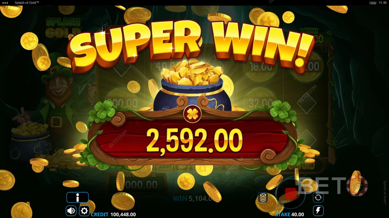 Splash of Gold felülvizsgálata BETO Slots által