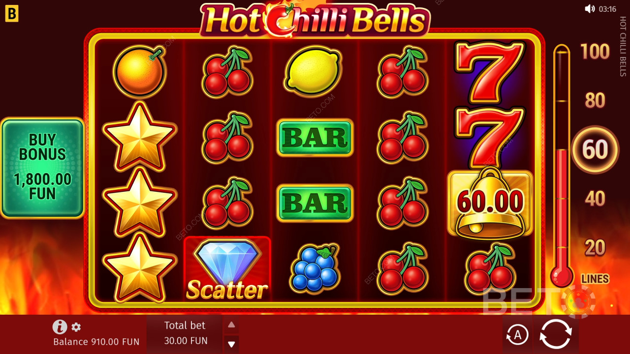 Hogyan kell játszani a BGaming Hot Chilli Bells játékát?