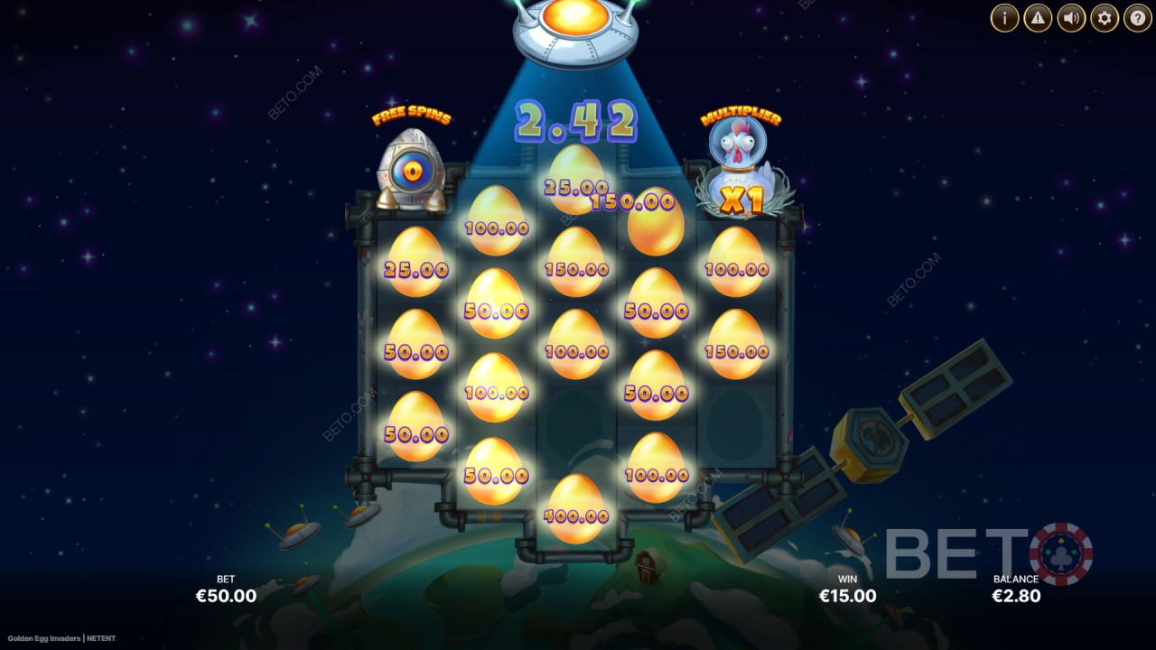 Golden Egg Invaders Ingyenes Játék