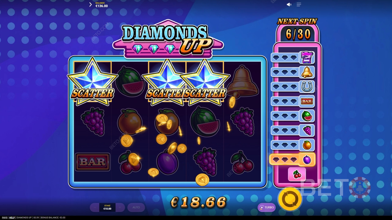 Jó játék a Diamonds Up?