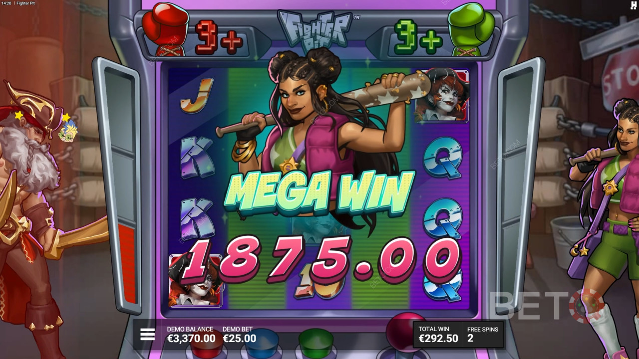 Fighter Pit felülvizsgálata a BETO Slots által
