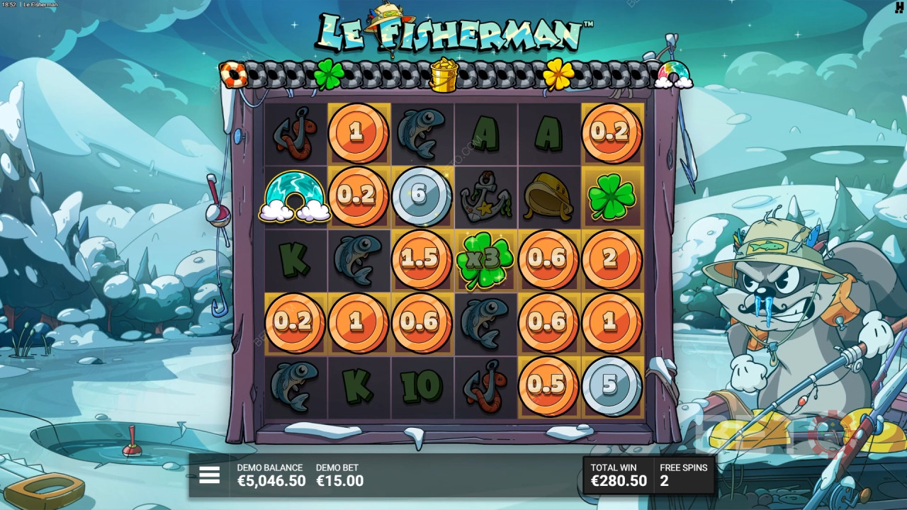 Téma és design: Fishing Adventure: Hóbortos horgászkaland