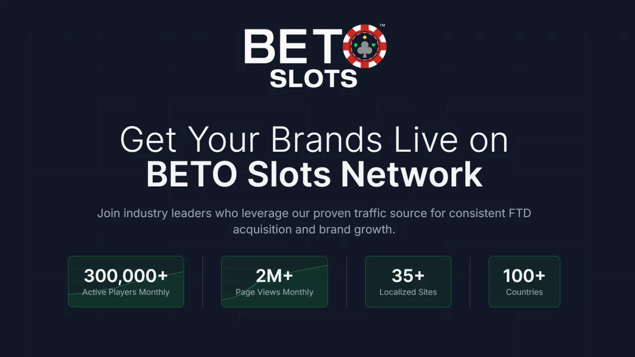 Partner a BETO Slots-szal | Affiliate & Operator Partnerségek