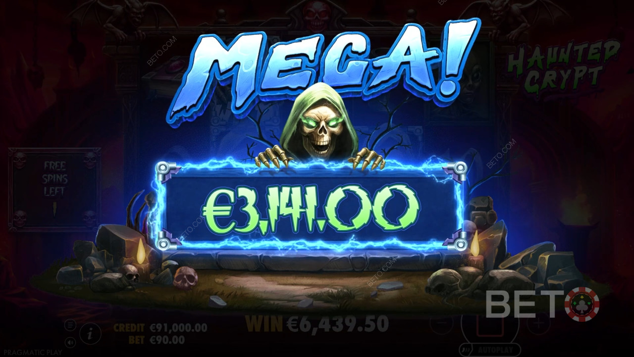A „Haunted Crypt” játék áttekintése a BETO Slots-tól
