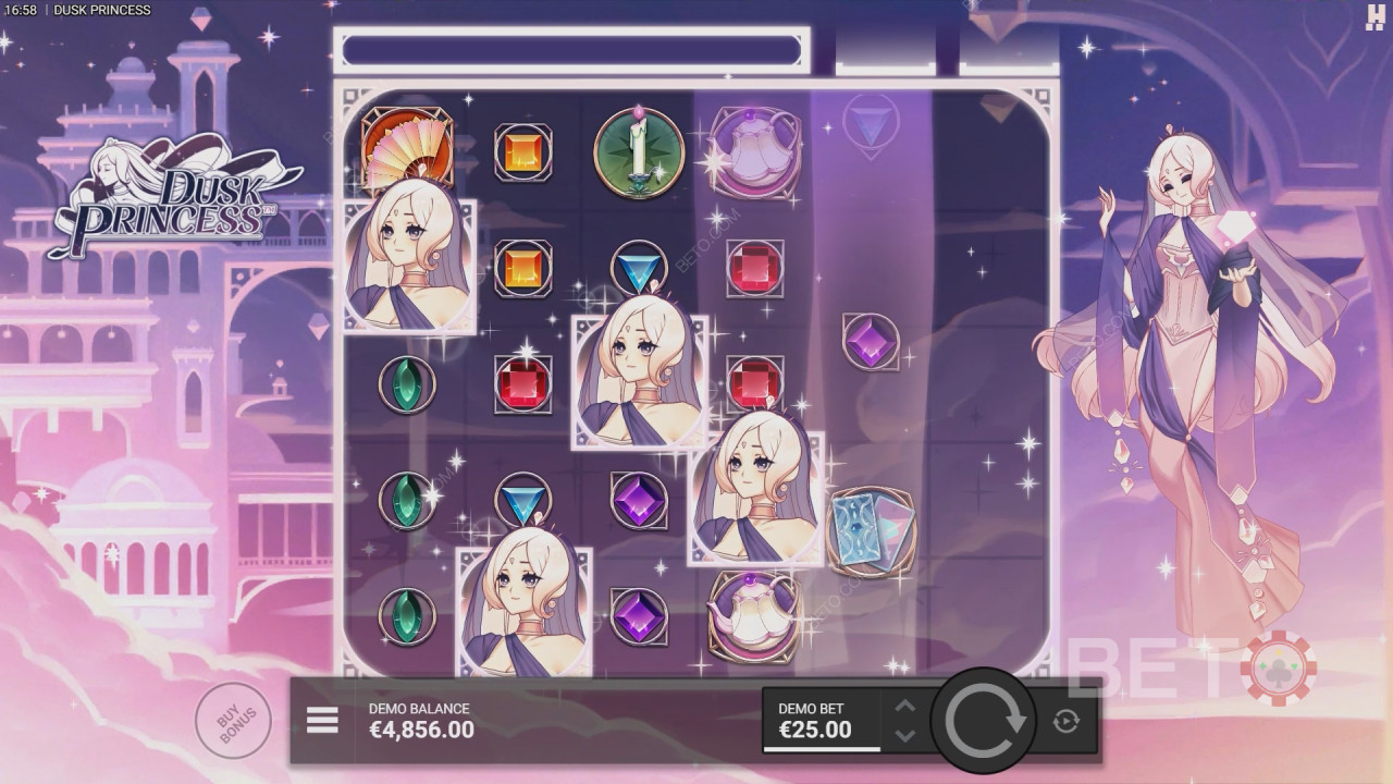 A „Dusk Princess” játék áttekintése a BETO Slots-tól