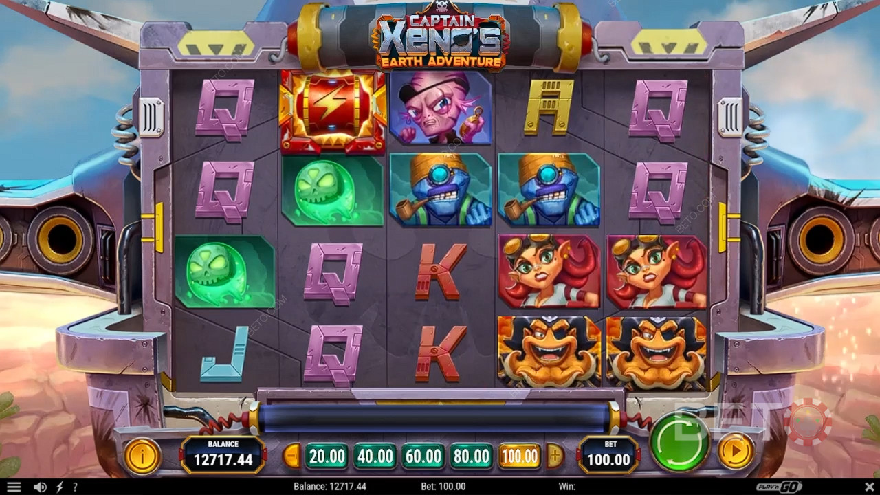 Captain Xenos Earth Adventure felülvizsgálata a BETO Slots által