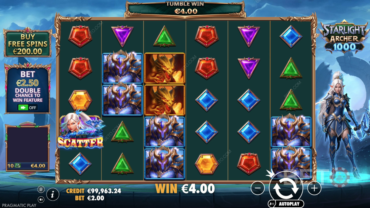 A Starlight Archer 1000 áttekintése a BETO Slots-tól