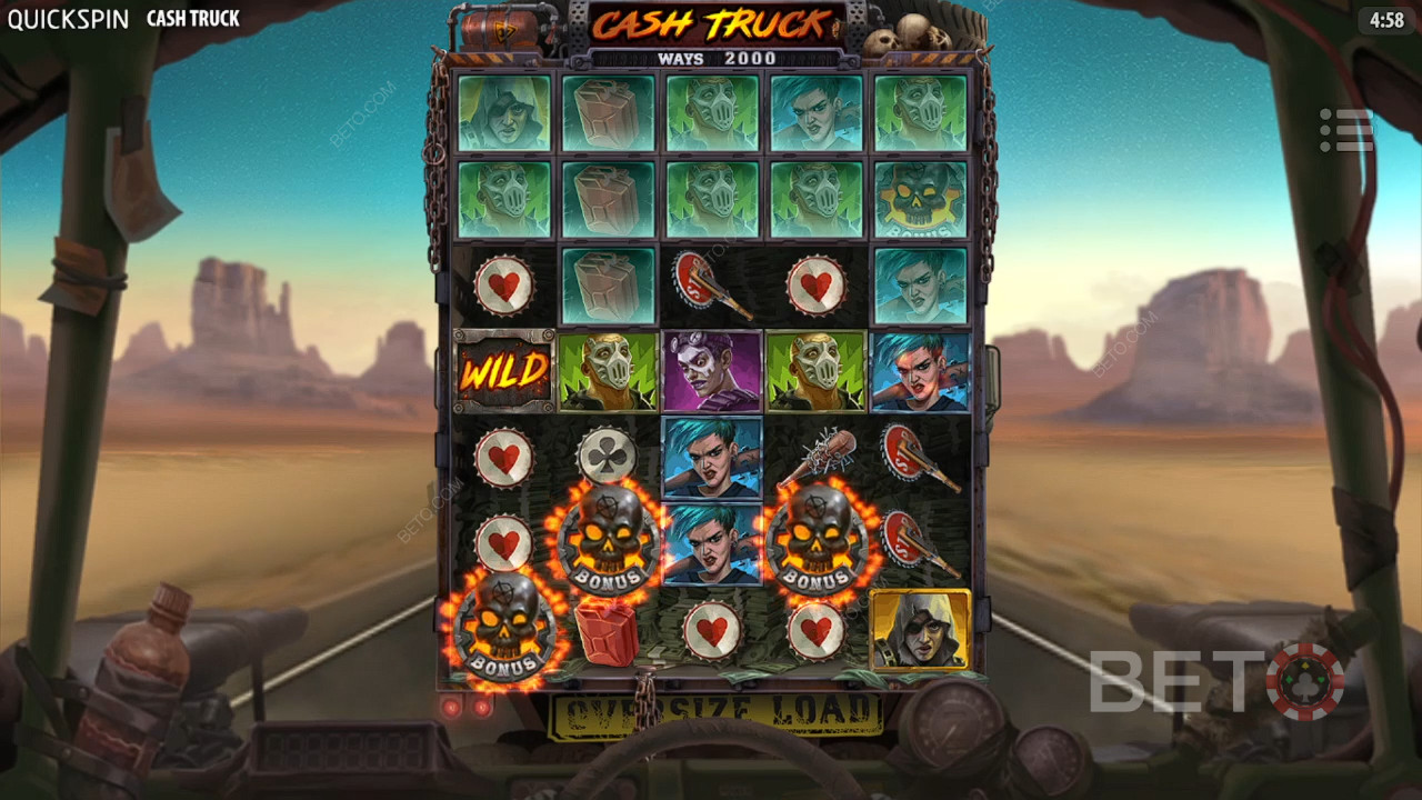 Cash Truck felülvizsgálata a BETO Slots által